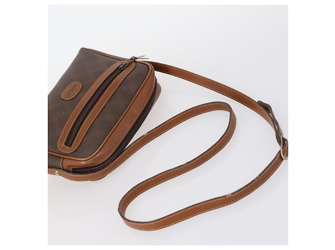 BALLY Borsa a Spalla in Pelle 3 Pezzi Marrone Nero Bordeaux Auth BA4812 Bordò - vista 20