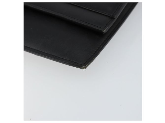 Borsa a mano Christian Dior in pelle nera e oro Auth 143761 Nero D'oro - vista 7