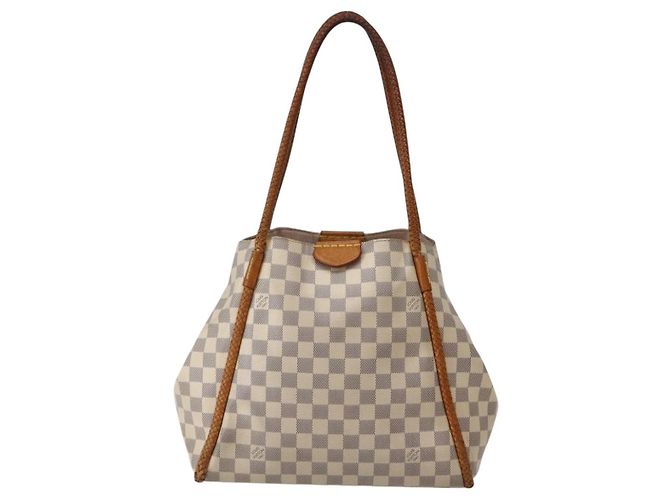 LOUIS VUITTON Damier Azur Propriano Tote Bag N44027 LV Auth 144070 - view 2