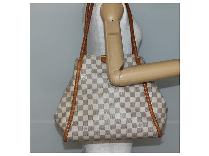 LOUIS VUITTON Damier Azur Propriano Tote Bag N44027 LV Auth 144070 - view 24