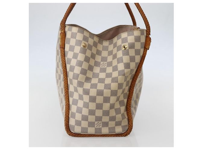 LOUIS VUITTON Damier Azur Propriano Tote Bag N44027 LV Auth 144070 - view 3