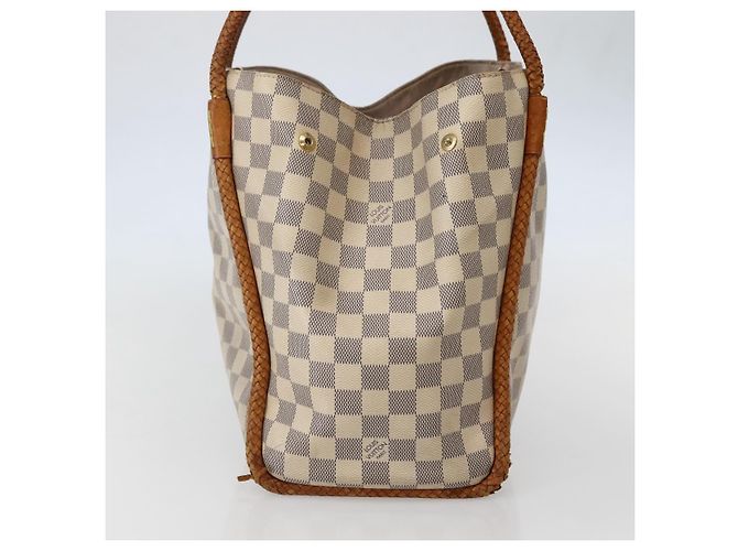 LOUIS VUITTON Damier Azur Propriano Tote Bag N44027 LV Auth 144070 - view 4