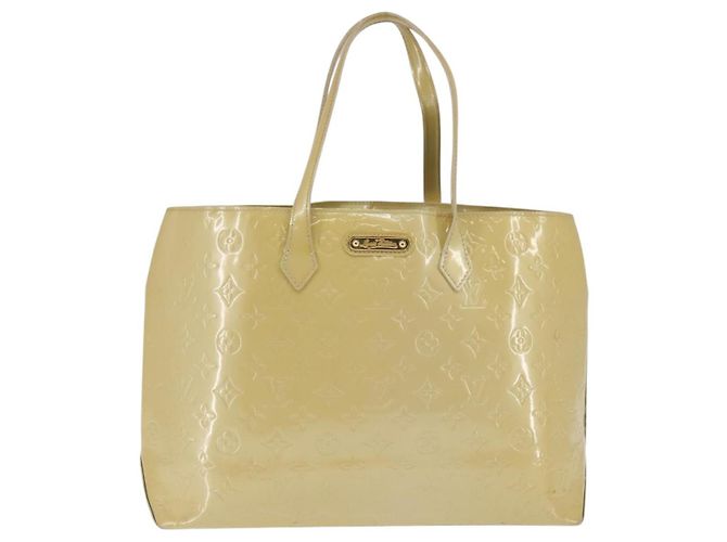 LOUIS VUITTON Borsa a Mano Monogram Vernis Wilshire MM Broncorail M91441 Auth 143123 - vista 13