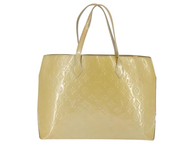 LOUIS VUITTON Borsa a Mano Monogram Vernis Wilshire MM Broncorail M91441 Auth 143123 - vista 2