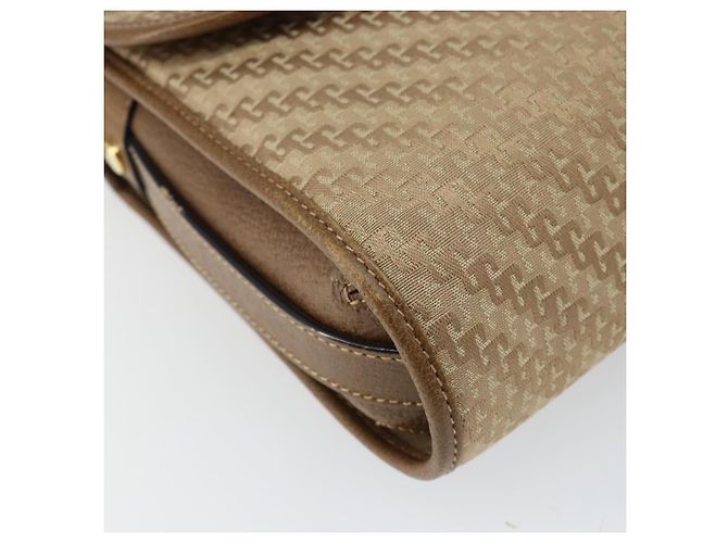 Borsa a Spalla GUCCI Tela Beige Oro 001 113 0712 Auth BA6105 D'oro - vista 14