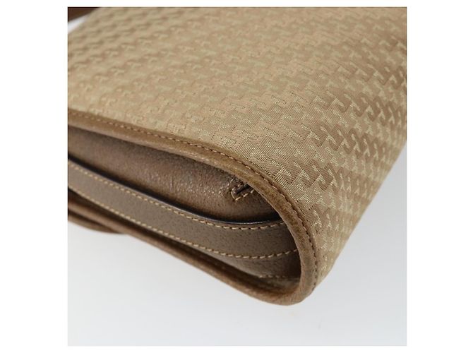 Borsa a Spalla GUCCI Tela Beige Oro 001 113 0712 Auth BA6105 D'oro - vista 16
