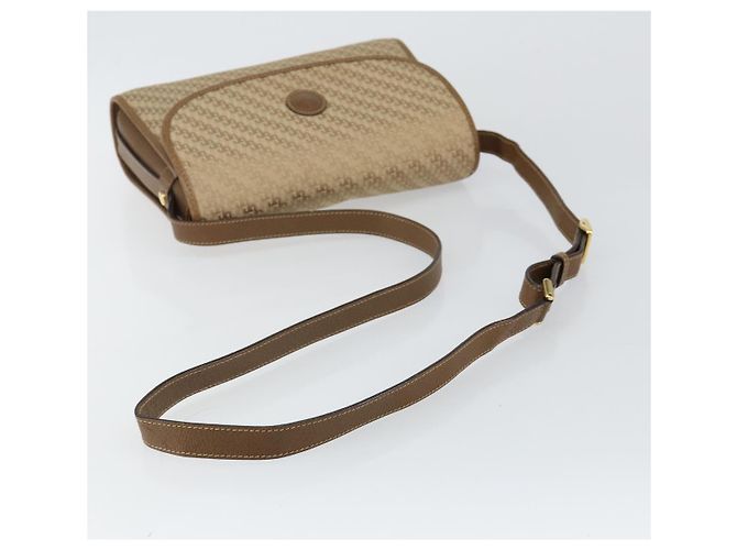 Borsa a Spalla GUCCI Tela Beige Oro 001 113 0712 Auth BA6105 D'oro - vista 7