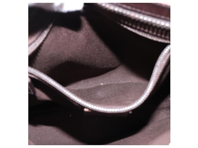 GUCCI GG Canvas Shoulder Bag Beige Silver Auth 143234 Silvery - view 11