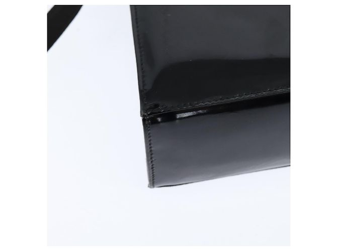 Borsa a Spalla Vala in Tela Nera e Oro Auth BA7319 di Salvatore Ferragamo Nero D'oro - vista 17