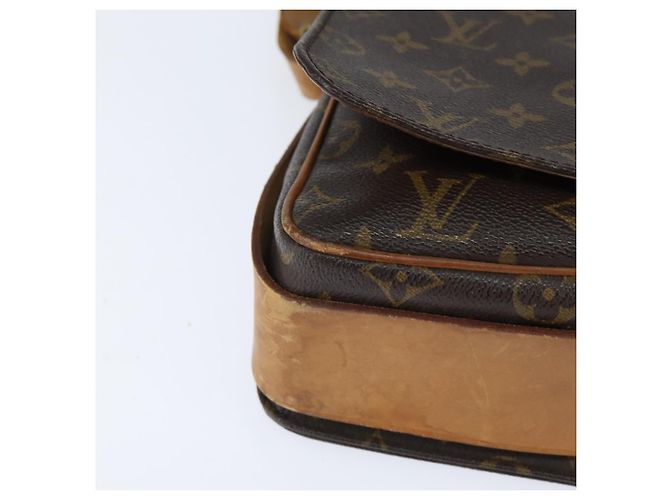 LOUIS VUITTON Borsa a Spalla Monogram Cartouchiere GM M51252 LV Auth BA7169 Monogramma - vista 14