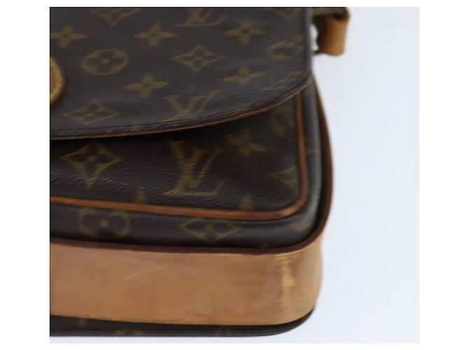LOUIS VUITTON Borsa a Spalla Monogram Cartouchiere GM M51252 LV Auth BA7169 Monogramma - vista 15