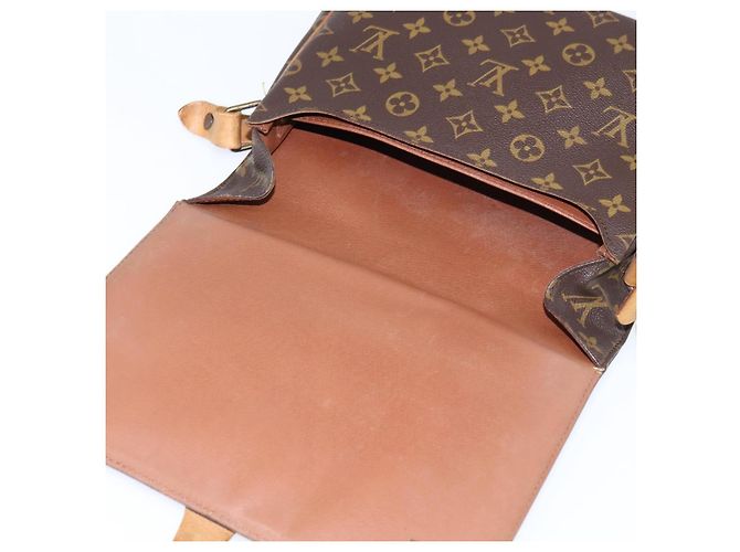 LOUIS VUITTON Borsa a Spalla Monogram Cartouchiere GM M51252 LV Auth BA7169 Monogramma - vista 18
