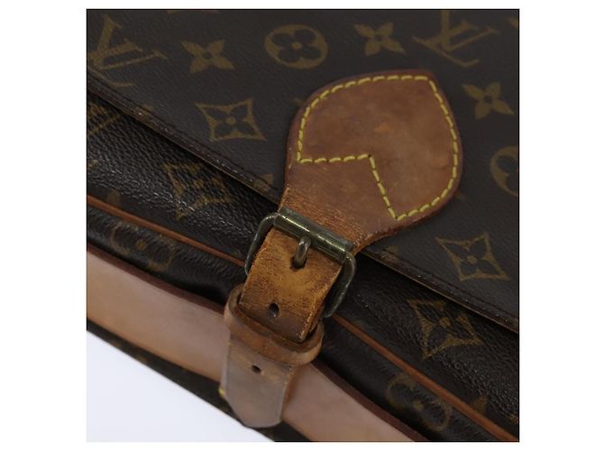 LOUIS VUITTON Borsa a Spalla Monogram Cartouchiere GM M51252 LV Auth BA7169 Monogramma - vista 9
