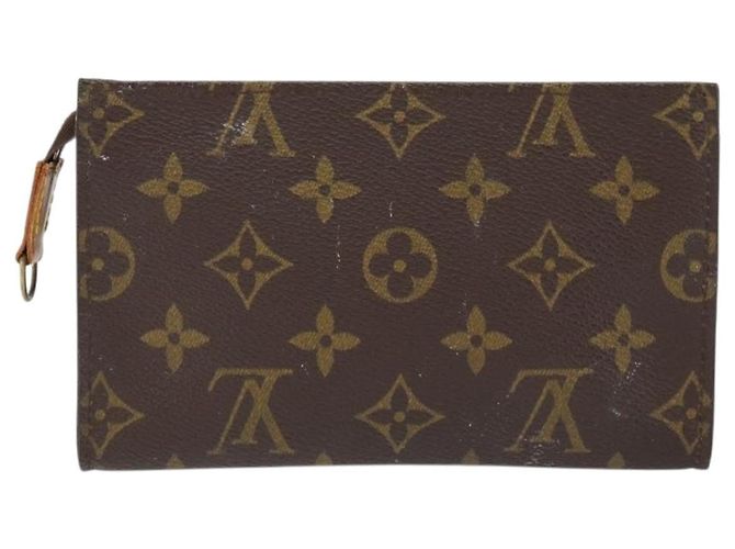 Bucket LOUIS VUITTON Monogramma Secchiello PM Pochette Accessorio LV Auth 149207 - vista 2