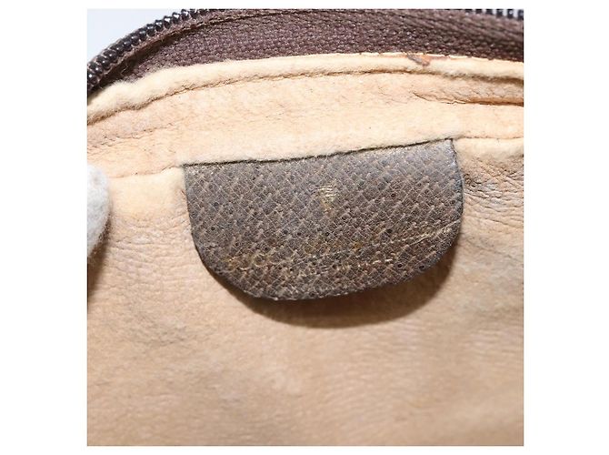 Borsa a Spalla Gucci GG Supreme Web Sherry Line PVC Beige Oro 010 378 Auth 148938 D'oro - vista 15