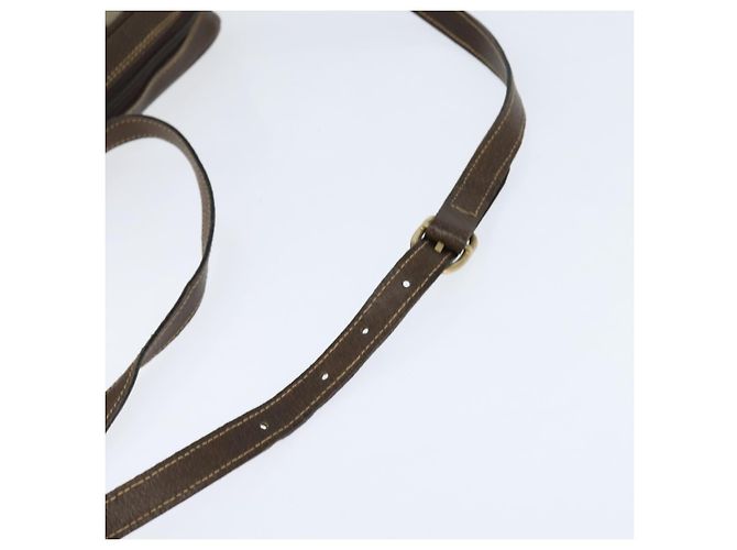 Borsa a Spalla Gucci GG Supreme Web Sherry Line PVC Beige Oro 010 378 Auth 148938 D'oro - vista 7
