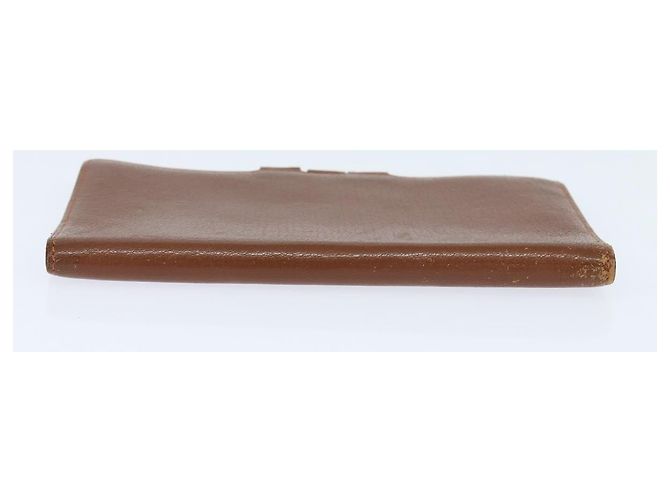 Hermès HERMES Day Planner Cover Leather Brown Orange Auth bs30416 - view 5
