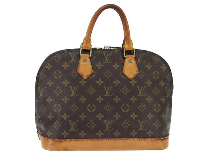 LOUIS VUITTON Borsa a Mano Monogram Alma M51130 LV Auth BA7158 Monogramma - vista 13