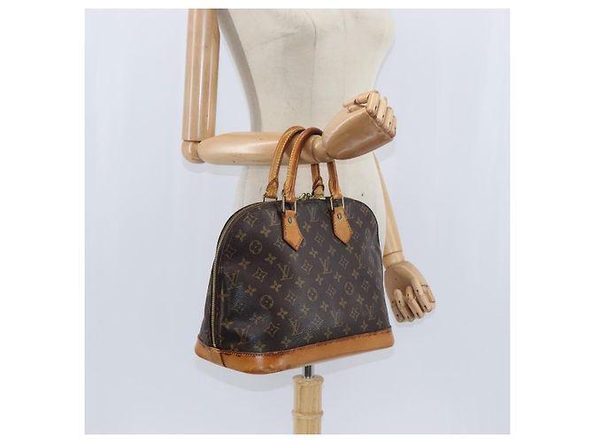 LOUIS VUITTON Borsa a Mano Monogram Alma M51130 LV Auth BA7158 Monogramma - vista 21