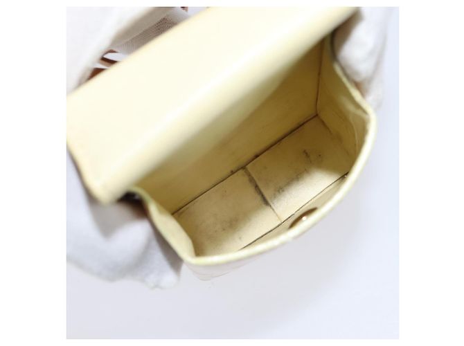 LOUIS VUITTON Portafoglio Walker Monogram Vernis Giallo Lime M91074 LV Auth BA6985 D'oro - vista 11