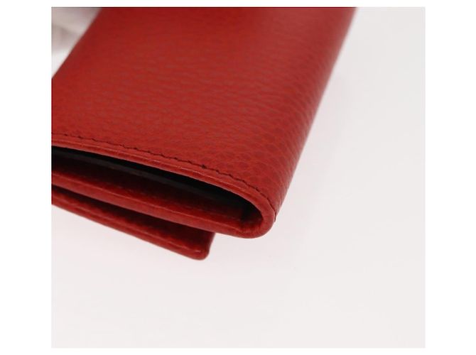 GUCCI Swing Key Case Leather Red 354499 Auth am9441V - view 15