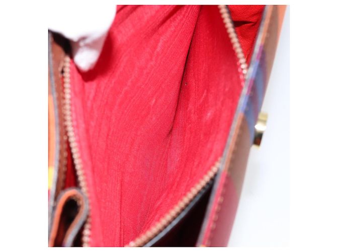 Céline CELINE Shoulder Bag Canvas Multicolor Gold Auth 130839V - view 10