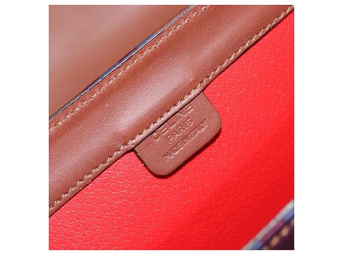 Céline CELINE Shoulder Bag Canvas Multicolor Gold Auth 130839V - view 19