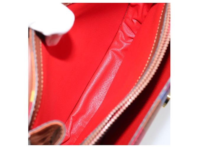 Céline CELINE Shoulder Bag Canvas Multicolor Gold Auth 130839V - view 9
