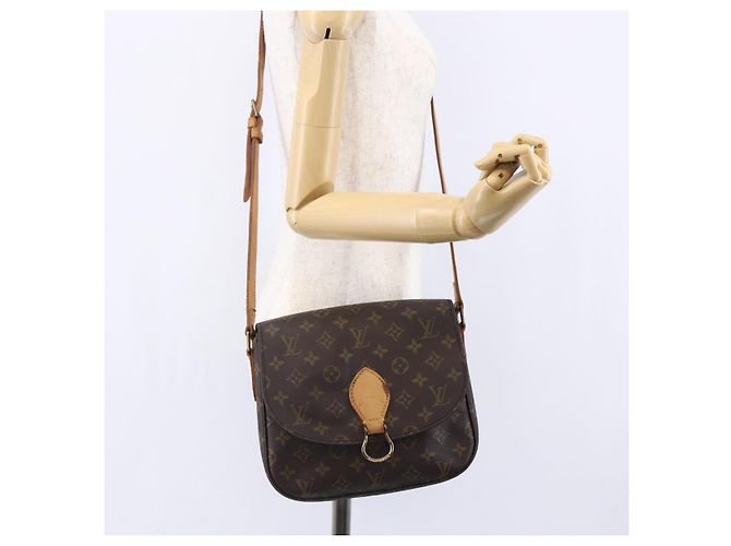 LOUIS VUITTON Borsa a Spalla Monogram Saint Cloud GM M51242 LV Auth 149052 Monogramma - vista 27