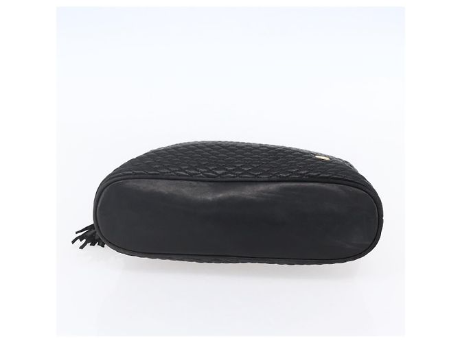 BALLY Borsa a Spalla a Catena in Pelle Nera Auth bs30460 Nero - vista 5