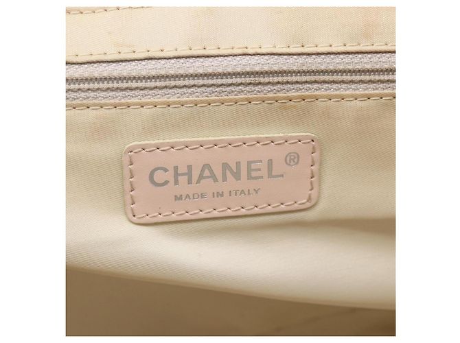 CHANEL Nuova Borsa Tote da Viaggio in Nylon Rosa CC Auth BA7298 - vista 17
