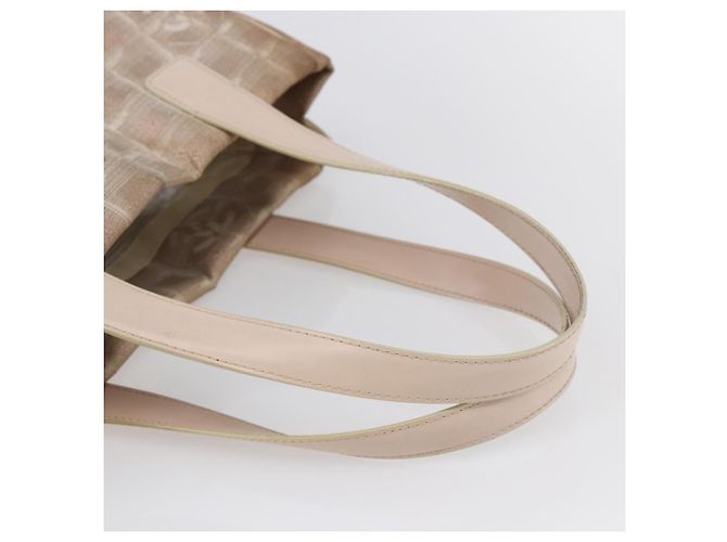 CHANEL Nuova Borsa Tote da Viaggio in Nylon Rosa CC Auth BA7298 - vista 7