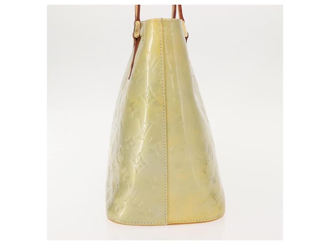 LOUIS VUITTON Borsa a Mano Monogram Vernis Houston Grigio M91053 LV Auth BA7434 - vista 3