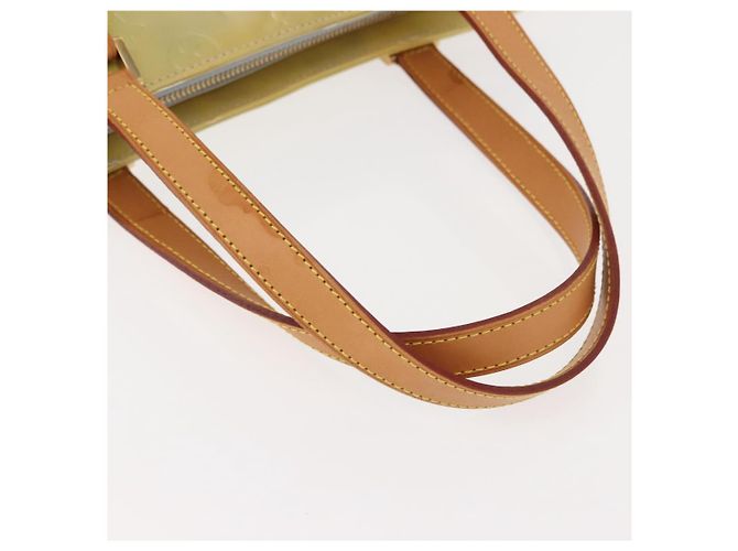 LOUIS VUITTON Borsa a Mano Monogram Vernis Houston Grigio M91053 LV Auth BA7434 - vista 8