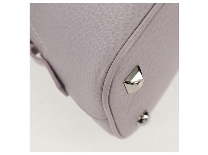 Autre Marque Borsa a spalla a catena Maison Margiela in pelle 2 in 1 viola pastello Auth 128503M - vista 10