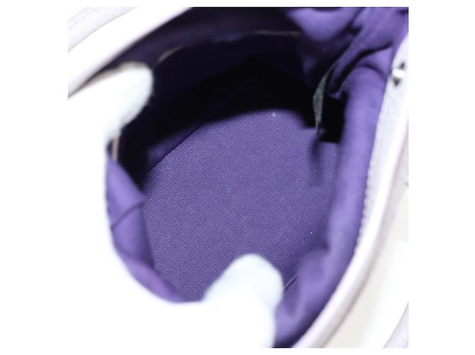 Autre Marque Borsa a spalla a catena Maison Margiela in pelle 2 in 1 viola pastello Auth 128503M - vista 12