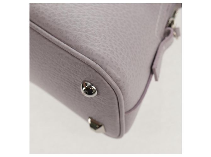 Autre Marque Borsa a spalla a catena Maison Margiela in pelle 2 in 1 viola pastello Auth 128503M - vista 19