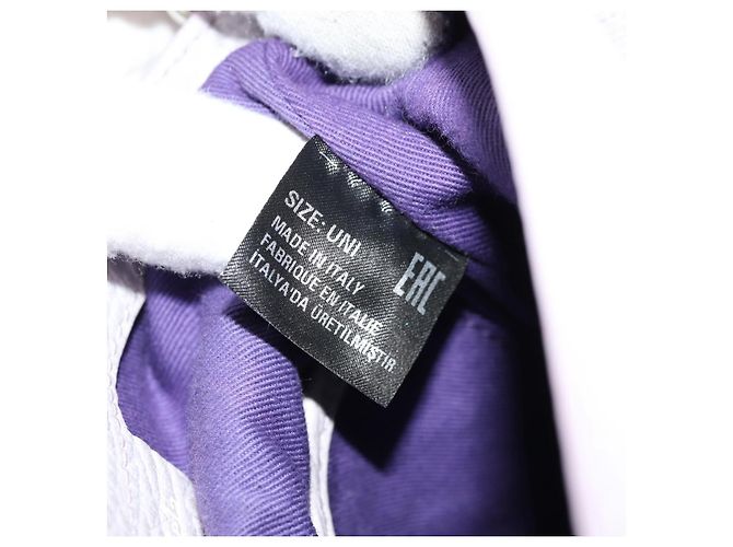 Autre Marque Borsa a spalla a catena Maison Margiela in pelle 2 in 1 viola pastello Auth 128503M - vista 25