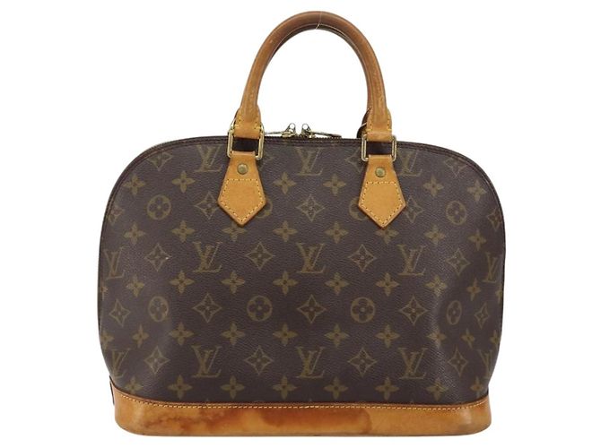LOUIS VUITTON Monogram Alma Hand Bag M51130 LV Auth 152770 - view 2
