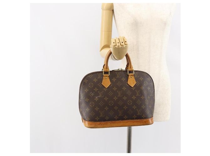 LOUIS VUITTON Monogram Alma Hand Bag M51130 LV Auth 152770 - view 22