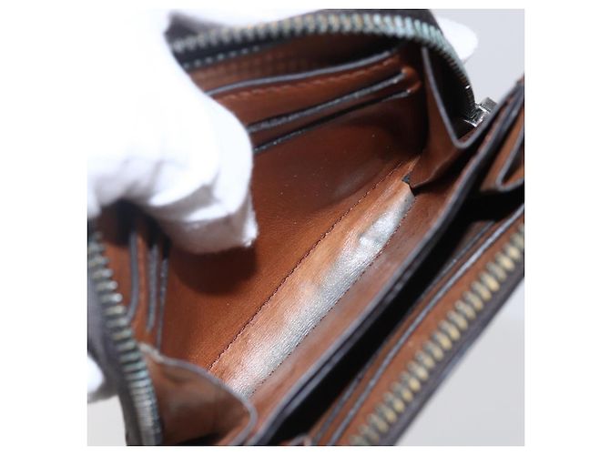 Portafoglio Berluti in pelle marrone Auth bs30656 - vista 18