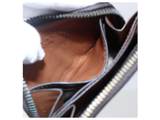 Portafoglio Berluti in pelle marrone Auth bs30656 - vista 20