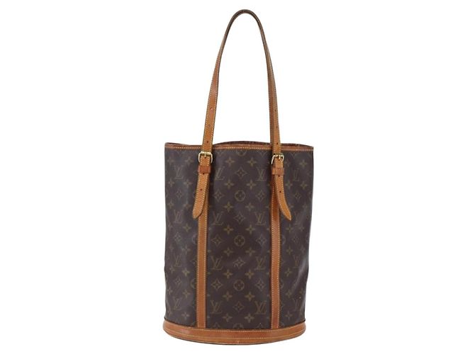 LOUIS VUITTON Borsa a Spalla Monogram Bucket GM M42236 LV Auth 151829 Monogramma - vista 13