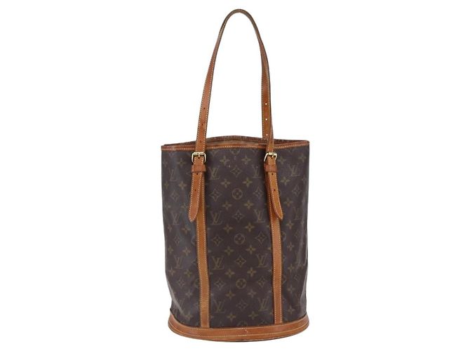 LOUIS VUITTON Borsa a Spalla Monogram Bucket GM M42236 LV Auth 151829 Monogramma - vista 2