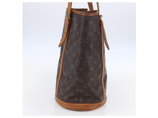 LOUIS VUITTON Borsa a Spalla Monogram Bucket GM M42236 LV Auth 151829 Monogramma - vista 4