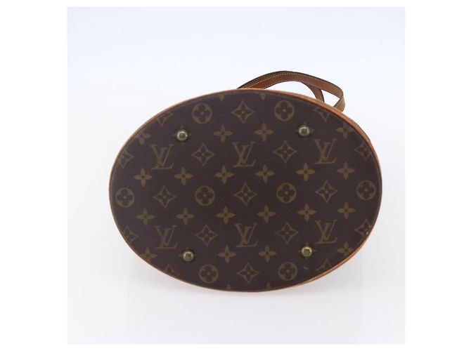 LOUIS VUITTON Borsa a Spalla Monogram Bucket GM M42236 LV Auth 151829 Monogramma - vista 5