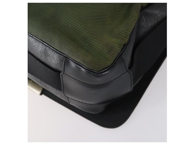 LOUIS VUITTON Borsa a Spalla Taiga Victor Ardoise M30142 LV Auth ep11578 Grigio - vista 16