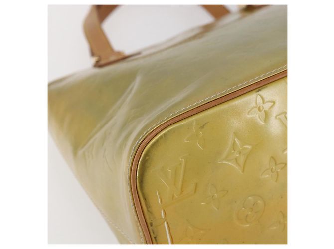 LOUIS VUITTON Borsa a Mano Monogram Vernis Houston Grigio M91053 LV Auth 146208 - vista 14