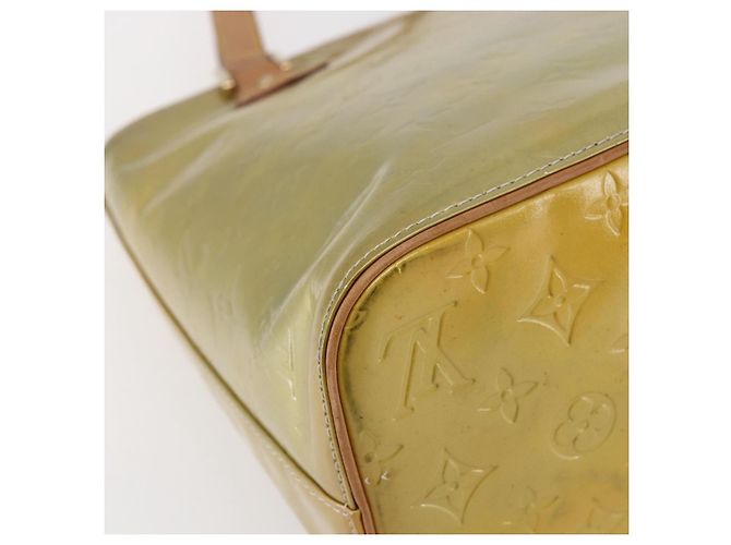 LOUIS VUITTON Borsa a Mano Monogram Vernis Houston Grigio M91053 LV Auth 146208 - vista 16