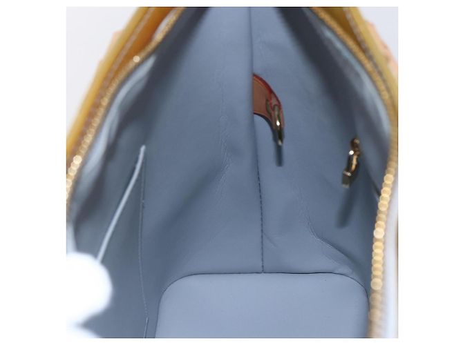 LOUIS VUITTON Borsa a Mano Monogram Vernis Houston Grigio M91053 LV Auth 146208 - vista 19